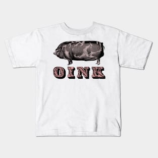 Oink Pig Kids T-Shirt